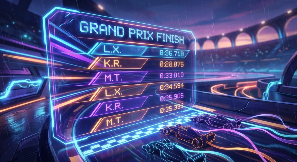 f1 uitslag